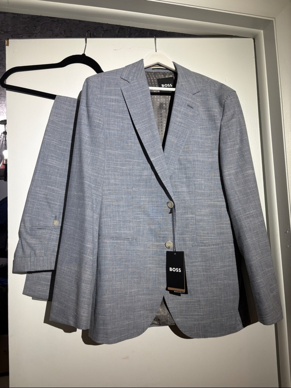 Boss Light Blue Suit (jacket and pants)